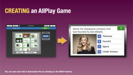 Creating an AllPlay Game