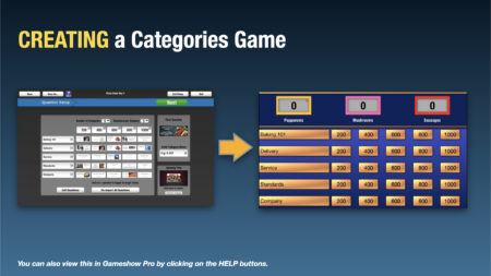 Creating a Categories Game
